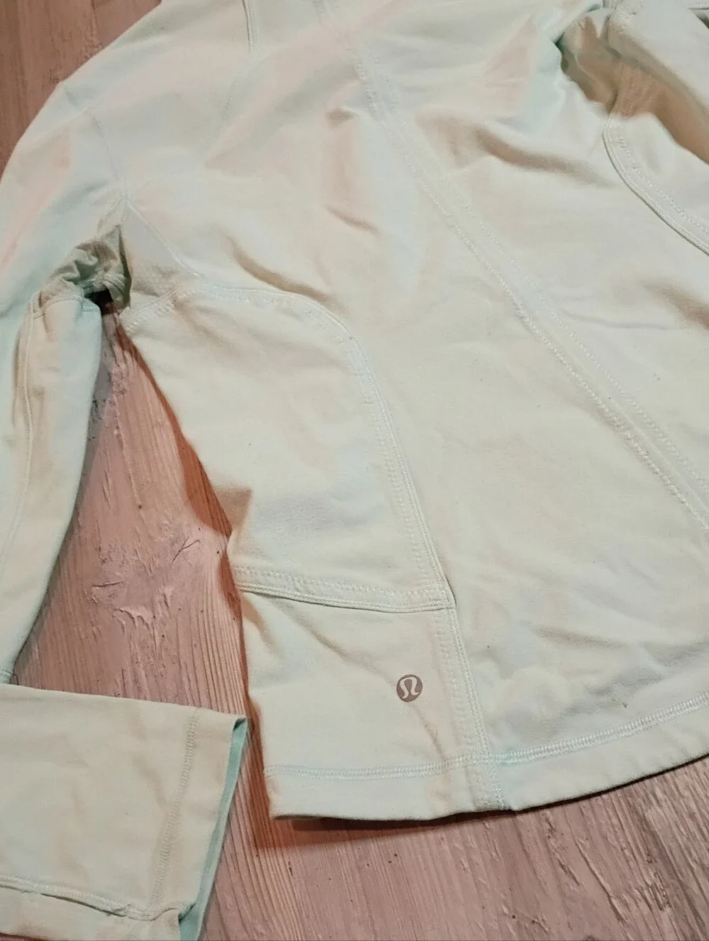 lululemon athletica Light Mint Full-Zip Athletic Jacket
